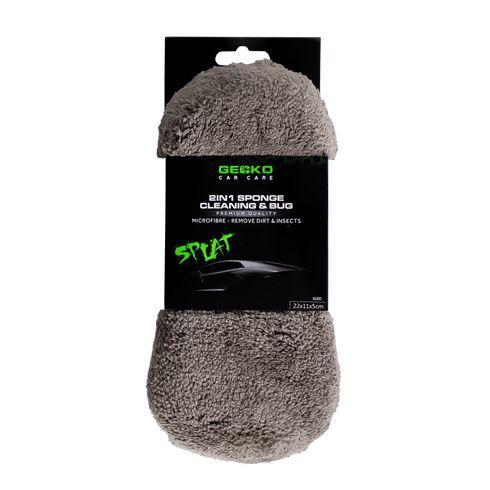 Gecko 2in1 Microvezel Schoonmaak & Vliegen Spons, Auto diversen, Onderhoudsmiddelen, Ophalen of Verzenden