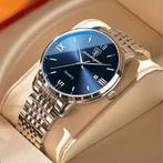 Luxe Sport Kwarts Horloge - 3 Bar Waterdicht Lichtgevend, Handtassen en Accessoires, Smartwatches, Verzenden, Nieuw, Poedagar