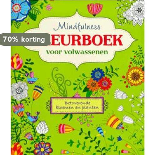 Mindfulness Kleurboek voor volwassenen Betoverende Bloemen, Boeken, Overige Boeken, Gelezen, Verzenden
