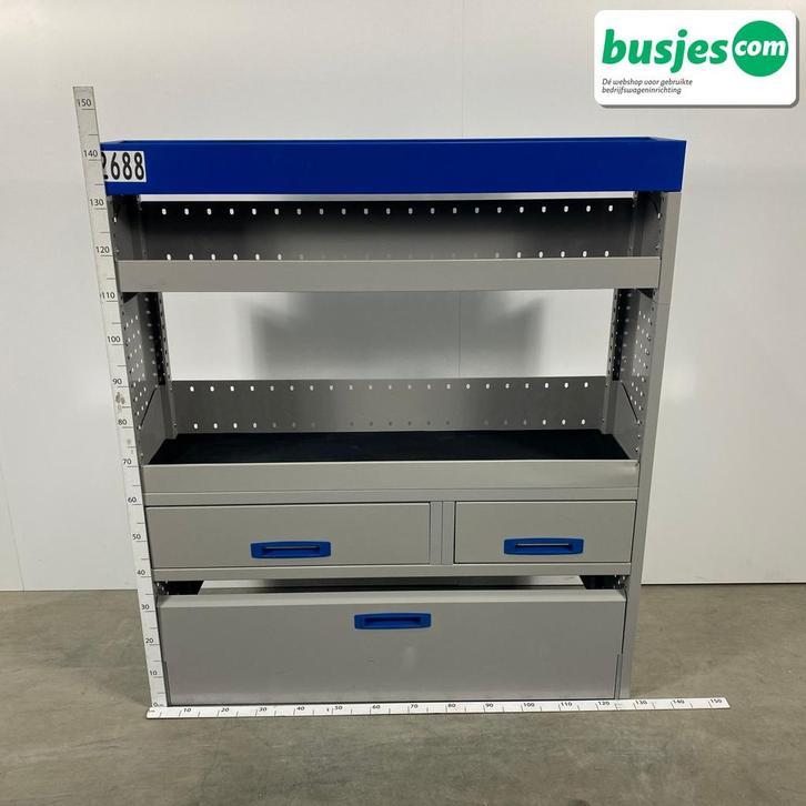 Sortimo alu bedrijfswagen inrichting 1270x360x1430mm (2688), Autos : Pièces & Accessoires, Autres pièces automobiles, Envoi