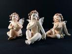 Beeldje - Set van 3 putti (3) - Porselein, Diversen, Kerst, Nieuw