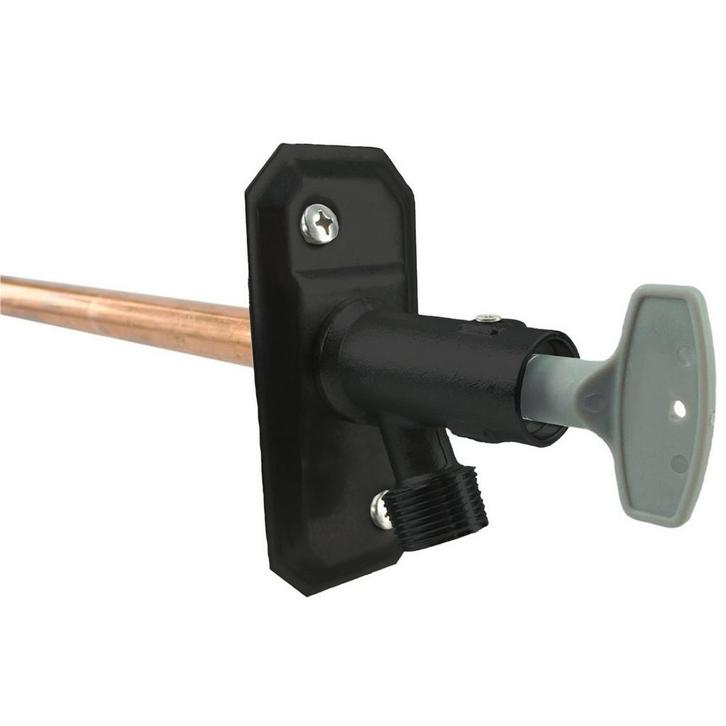 BWS vorstvrije buitenkraan 15x3/4 Mat Zwart, Doe-het-zelf en Bouw, Sanitair, Kraan, Nieuw, Ophalen of Verzenden