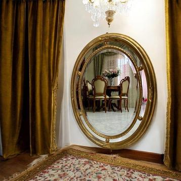 S.M.L Firenze - Wandspiegel- Art Nouveau - 95 cm  - Glas,