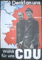 Franz Weiss - Siering - Political Poster 2 x CDU Propaganda