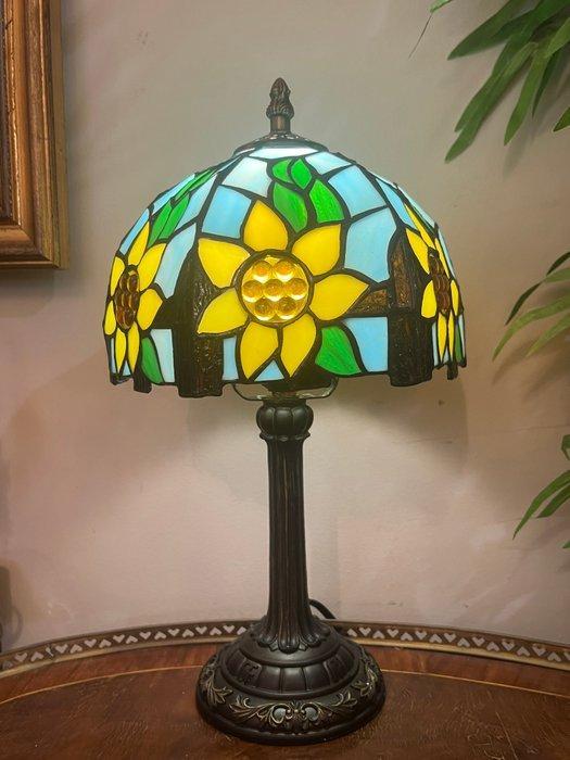 Tafellamp (2) - Glas-in-lood, Antiquités & Art, Curiosités & Brocante