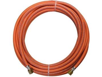 Rubberen gasslang met lengte van 10 meter inclusief 3/8, Huis en Inrichting, Verzenden, Zo goed als nieuw