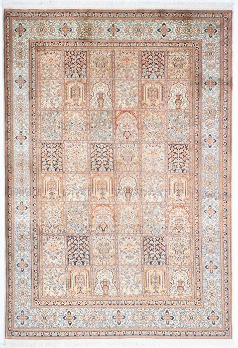 Tapis - 250 cm - 174 cm - Tapis en soie du Cachemire, Maison & Meubles, Ameublement | Tapis & Moquettes