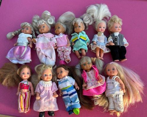 Mattel  - Barbiepop Unknown small dolls collection -, Antiek en Kunst, Antiek | Speelgoed