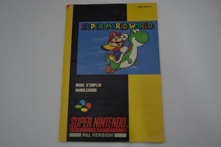 Super Mario World (SNES MANUAL FAH), Games en Spelcomputers, Spelcomputers | Nintendo Consoles | Accessoires