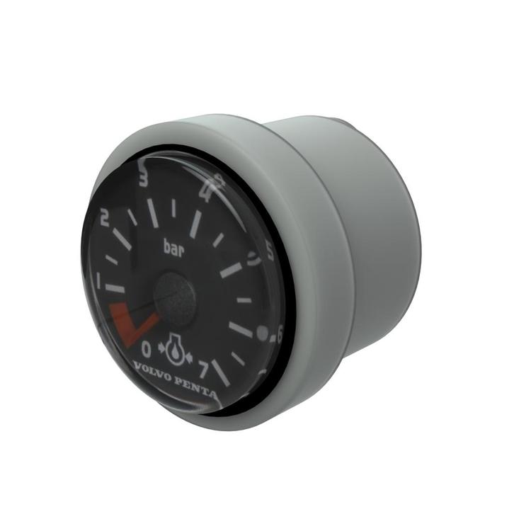 Bieden: Volvo Penta engine oil pressure gauge 0-25 bar - 87, Watersport en Boten, Bootonderdelen, Ophalen of Verzenden