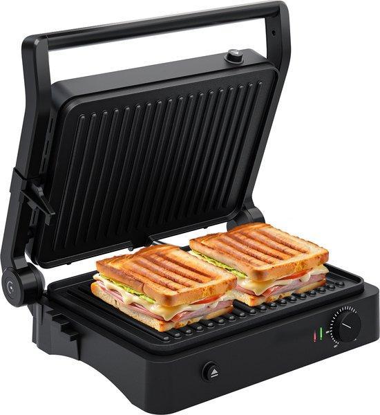 Tweedekans | KitchenBrothers Contactgrill - Grill Apparaat -, Tuin en Terras, Houtskoolbarbecues, Ophalen of Verzenden
