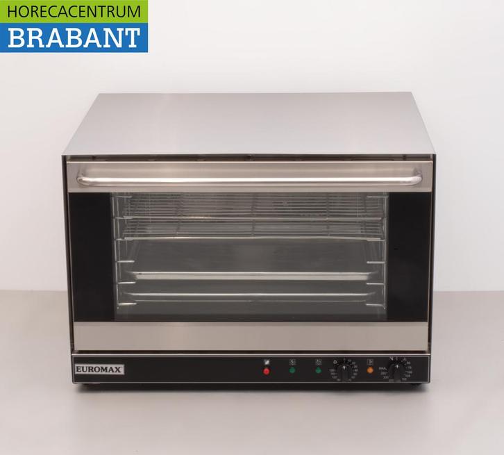 RVS Euromax Linea Nero Turbo 10903N Heteluchtoven Oven 60 x, Zakelijke goederen, Horeca | Keukenapparatuur, Ophalen of Verzenden