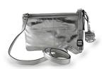 Burkely Schoudertas Zilver, Verzenden, Zo goed als nieuw