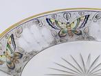 Schotel - Mod.Butterfly Con Decorazioni Smaltate Fatte a