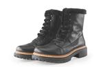 Rieker Veterboots in maat 40 Zwart | 5% extra korting, Kleding | Dames, Schoenen, Verzenden, Zwart, Overige typen, Gedragen