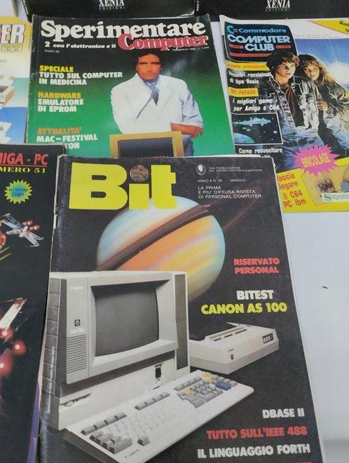 Amiga - Bit - Series of vintage Italian computer magazines, Games en Spelcomputers, Spelcomputers | Overige Accessoires