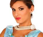 Parel Ketting Bloem 25cm, Hobby en Vrije tijd, Verzenden, Nieuw