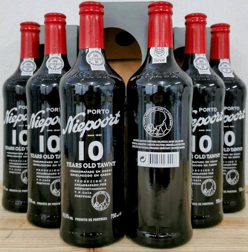Niepoort - 10 years old Tawny - Porto - 6 Flessen (0.75, Verzamelen, Wijnen