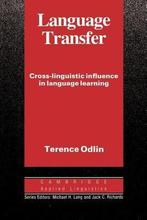 Language Transfer 9780521378093 Terence Odlin, Boeken, Verzenden, Gelezen, Terence Odlin
