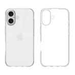 iPhone 16 Pro Transparant Hoesje - Flexibel Silicoon Case, Telecommunicatie, Mobiele telefoons | Hoesjes en Screenprotectors | Apple iPhone