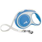 Flexi new comfort - koord 8m - max 50kg - blauw - kerbl, Dieren en Toebehoren, Honden-accessoires, Nieuw