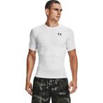 Under Armour HG Armour Comp SS-WHT - Maat XL, Wit, Under Armour, Ophalen of Verzenden, Maat 56/58 (XL)