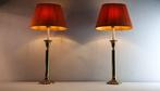 W&B Design Hasselt - Lampe de table - Laiton - Deux lampes, Antiek en Kunst