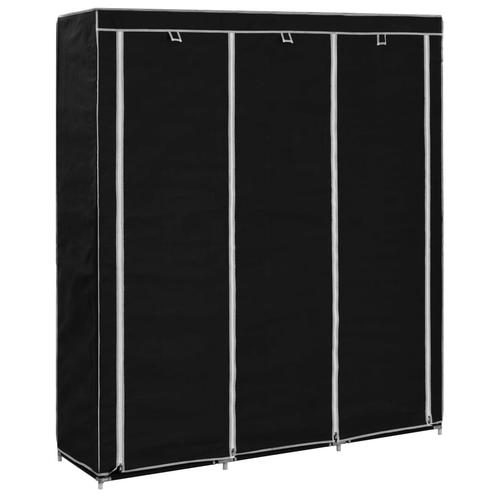 vidaXL Kledingkast met vakken en stangen 150x45x175 cm stof, Huis en Inrichting, Kasten | Kleerkasten, Nieuw, Verzenden