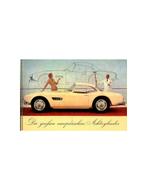 1957 BMW 502 503 507 V8 BROCHURE DUITS, Livres, Ophalen of Verzenden
