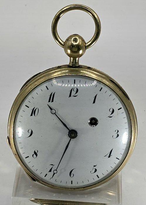 Schweiz - Vergoldete Lepine Spindeluhr - Quarter Repeater -, Handtassen en Accessoires, Horloges | Heren