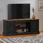 vidaXL Tv-meubel HALDEN 2 schuifdeuren 150x40x60 cm massief, Huis en Inrichting, Verzenden, Nieuw