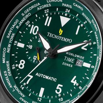 Tecnotempo - World Time Zone - Automatic - Limited Edition -