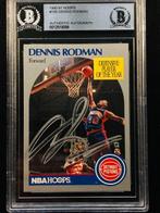 1990/91 - NBA Hoops - Dennis Rodman - #109 Hand Signed - 1