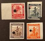 Belgisch-Congo 1942 - Uitgifte Palmen en Diverse ontwerpen, Gestempeld