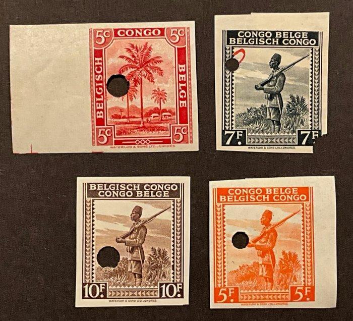 Belgisch-Congo 1942 - Uitgifte Palmen en Diverse ontwerpen, Postzegels en Munten, Postzegels | Europa | België