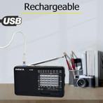 D-328 Draagbare Noodradio - Herlaadbaar 500mAh Batterij - AM, Verzenden, Nieuw