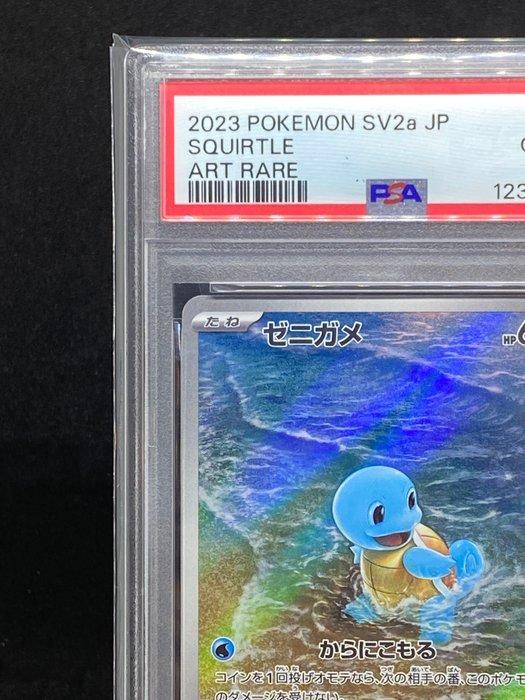 Pokémon - 1 Graded card - Squirtle #170/165 AR Full art -, Hobby en Vrije tijd, Verzamelkaartspellen | Pokémon