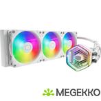 Cooler Master MasterLiquid 360 Atmos ARGB White, Verzenden, Nieuw