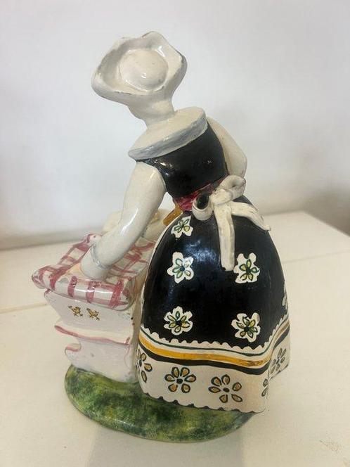 Statuette, Mother & Child - 23 cm - Céramique, Antiek en Kunst, Antiek | Glaswerk en Kristal
