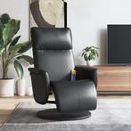 vidaXL Massagestoel verstelbaar met voetensteun kunstleer, Huis en Inrichting, Fauteuils, Verzenden, Nieuw