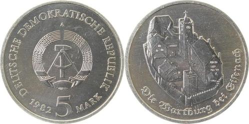 5 Mark Ddr Wartburg Eisenach 82, Postzegels en Munten, Munten | Europa | Niet-Euromunten, België, Verzenden