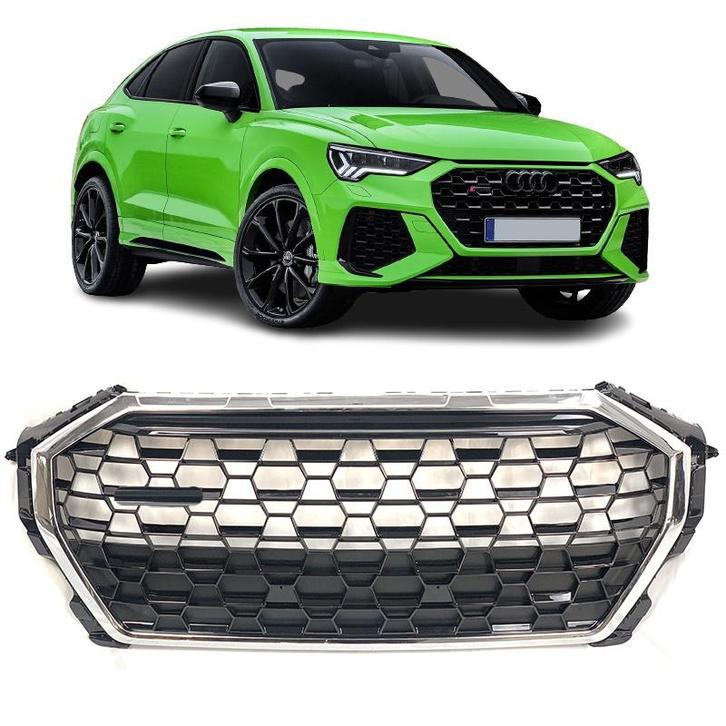 Grill | Audi | Q3 18- 5d suv | type F3 | ook SQ3 / RSQ3 | RS, Auto-onderdelen, Carrosserie, Nieuw, Audi, Verzenden