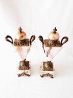 Urne (2) - Marbre, Bronze - Style classique - XXe siècle, Antiek en Kunst
