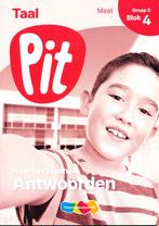 Pit Antwoorden Taal Maat blok 4 groep 5, Boeken, Verzenden, Nieuw