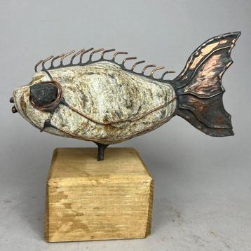 Jacek Drzymaa ( XX- XXI) - sculptuur, No reserve- the fish
