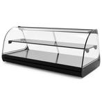 Neutrale Vitrine | CLASSIC | Zwart | 2 Niveaus |, Verzenden, Nieuw in verpakking