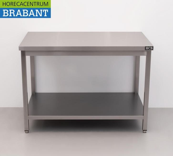 HCB RVS Werktafel Tafel Premium-line 120 x 70 x 85 cm Horeca, Zakelijke goederen, Horeca | Meubilair en Inrichting, Ophalen of Verzenden
