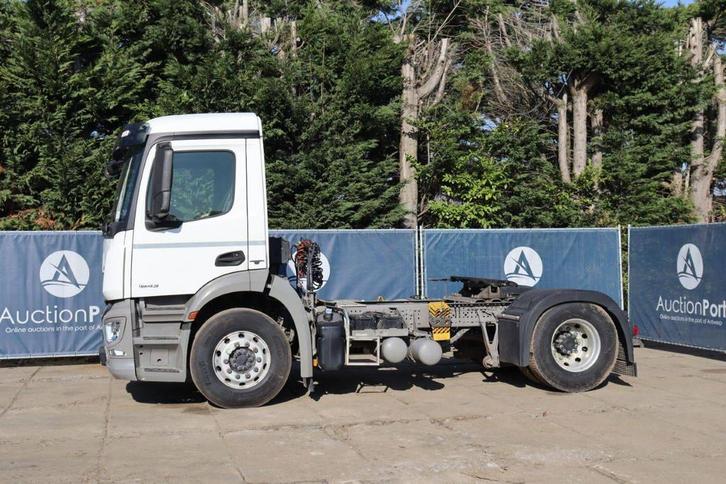 Veiling: Chassis Cabine Mercedes-Benz Antos 1843 Diesel 430p, Auto's, Vrachtwagens, Ophalen