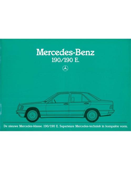 1983 MERCEDES BENZ 190 BROCHURE NEDERLANDS, Livres, Autos | Brochures & Magazines