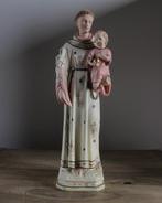 Beeldje - Sint Antonius van Padua - 44cm - Gips